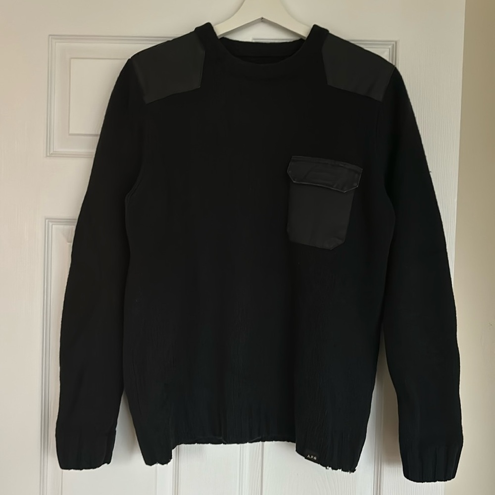 A.P.C x Carharrt collab commando sweater